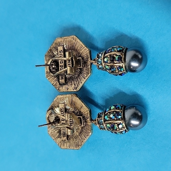 7 PIECE Heidi Daus Lavish Layers Crystal Accented Necklace Bracelet Ring Earring - Picture 14 of 16